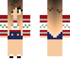 mia's christmas skin