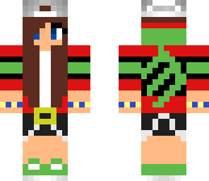 christmas skater girl