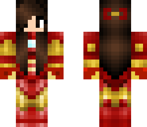 iron woman w hair bow