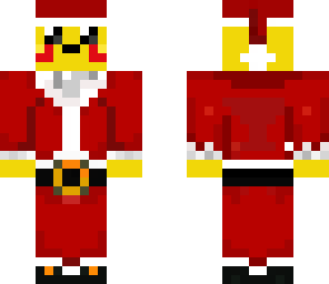 santa pikachu