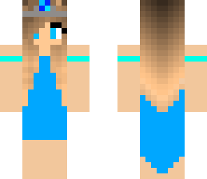 blue girl