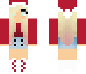 i just made a christmas hat x3