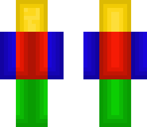 3d neon man
