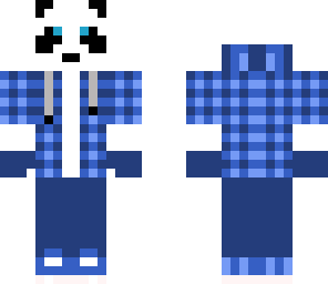 blue panda