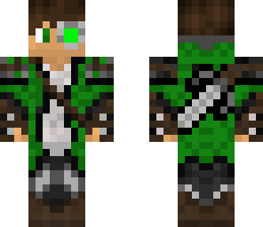 updated green cyborg