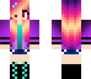 pink hair