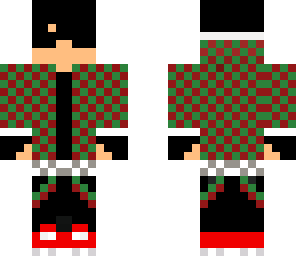 cool christmas herobrine