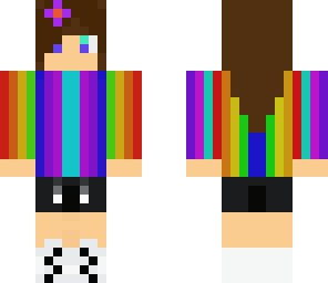 rainbow girl