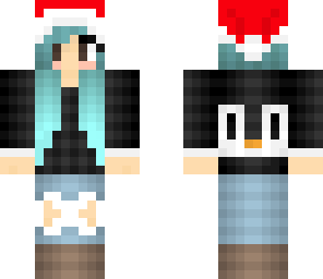 edited xmas girl