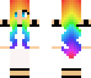 rainbow hair
