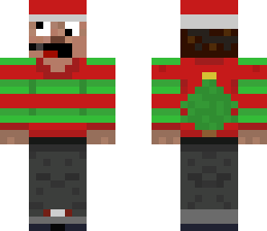 crazygamer -christmas skin-