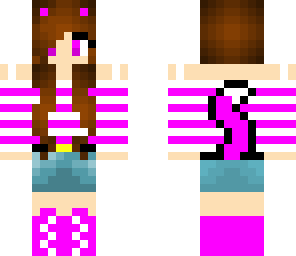 pink kitty girl