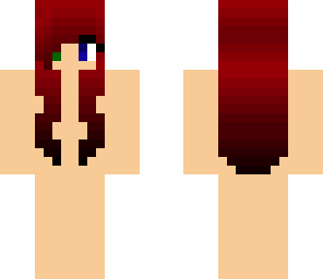 red hair skin base