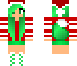 christmas wolf girl