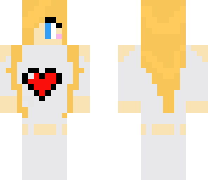 health bar heart girl