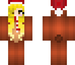 santa blond bear