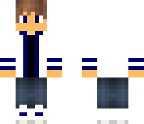 jacob's blue and white