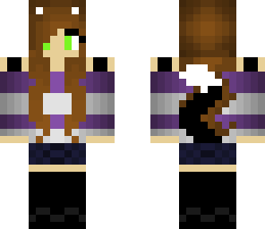 cat skin purple
