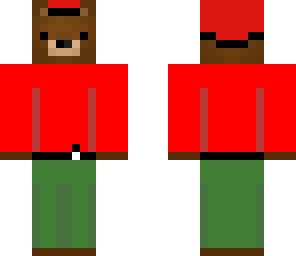 christmas mustache bear