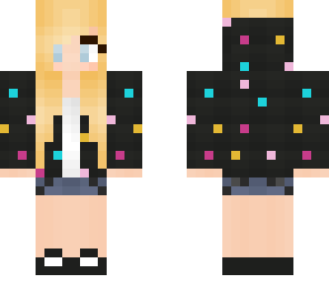 cute polka dot girl