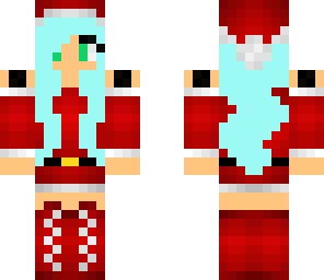 edited christmas girl
