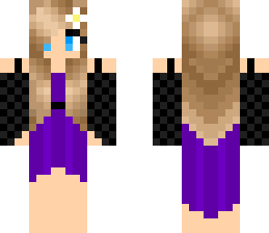 purple dress hayley