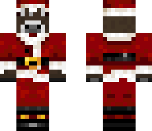 christmas santa cow