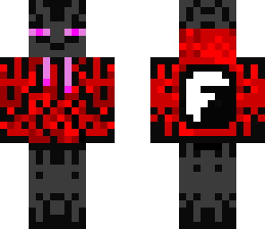 red enderman swag