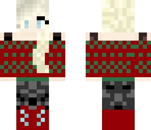 elsa in a ugly sweater