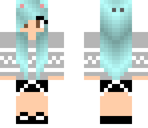 blue girl