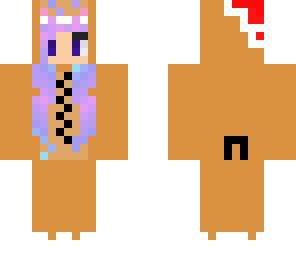 bear girl xmas