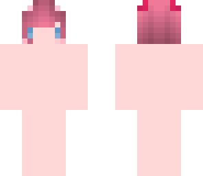 neko maid pink hair