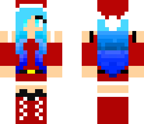icy santa girl