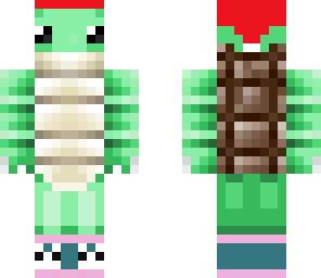 edited turtle with santa hat