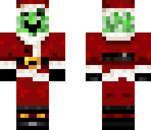 happy santa creeper