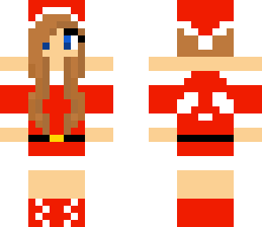 christmas panda girl