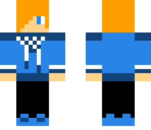 bleu ginger boy