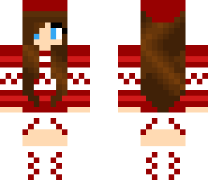 mouse christmas girl