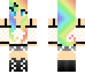 rainbow girl