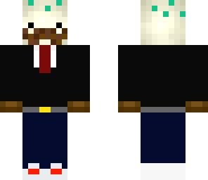 cake in  a suit