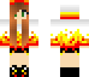 edited fire girl