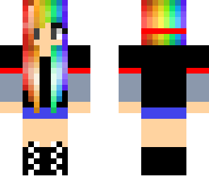 rainbow girl