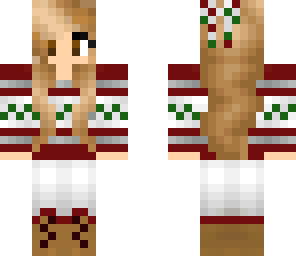 christmas sweater girl