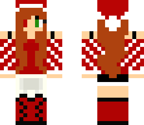 red hair x-mas edit