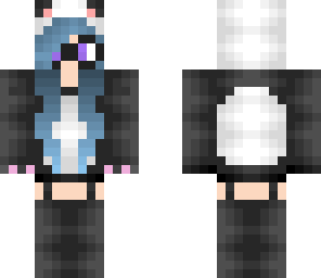 cute panda nerdy girl