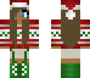 edited christmas girl
