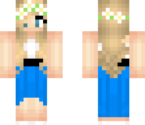 flowercrown blonde