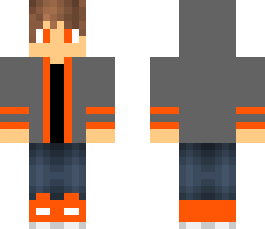 jacob's orange and gray