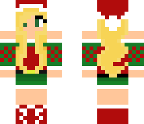 santa girl edit