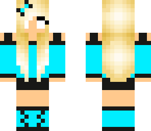 cute girl herobrine